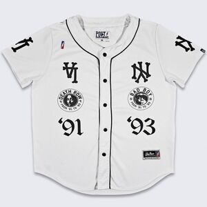 2Pac vs Notorious BIG Vintage Post Game Jersey-Death Row vs Bad Boy Records